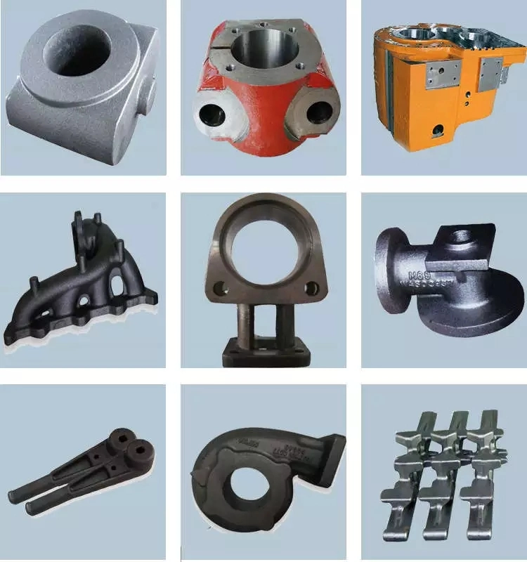 Densen Customized Iron Sand Casting Agriculture Machinery Spare Parts